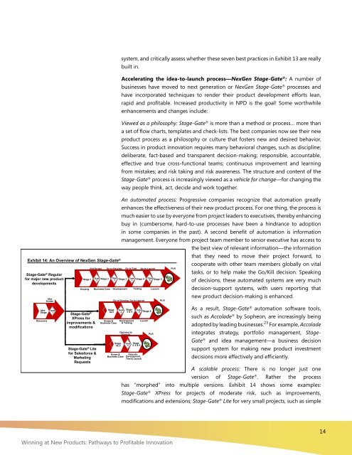 Winning at New Products: Pathways to Profitable Innovation