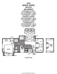 2005 MINNIE WINNIE WF427P 400-SERIES - Winnebago Industries