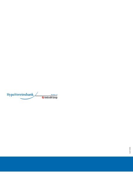 2006 Annual Report HVB Group Holdings - HypoVereinsbank