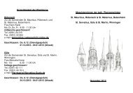 Intentionen Dezember 2012 - St. Servatius.de