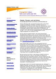 Newsletter 29-2005 - Evangelisch leben | links und rechts der Dill