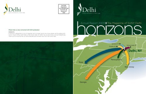 Delhi, Ny - Suny Delhi Alumni Association
