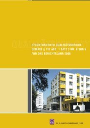 Qualitätsbericht 2008 - Ev. Elisabeth Krankenhaus Trier gGmbH