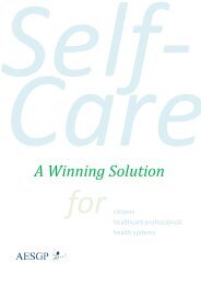 Self-Care: A Winning Solution (PDF) - AESGP