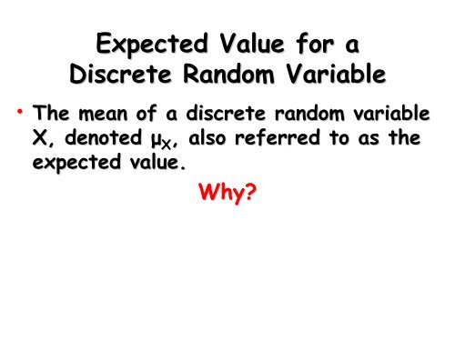 Random Variables and Discrete Probability Distributions