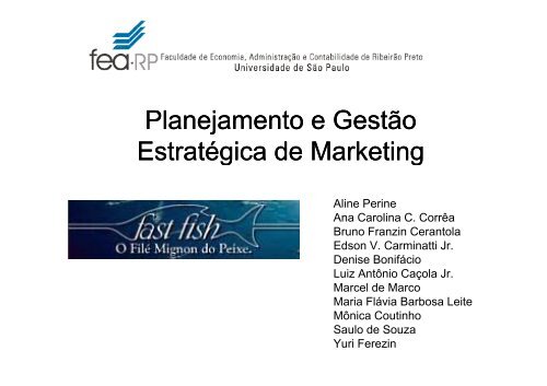 Fast Fish - Prof. Dr. Marcos Fava Neves