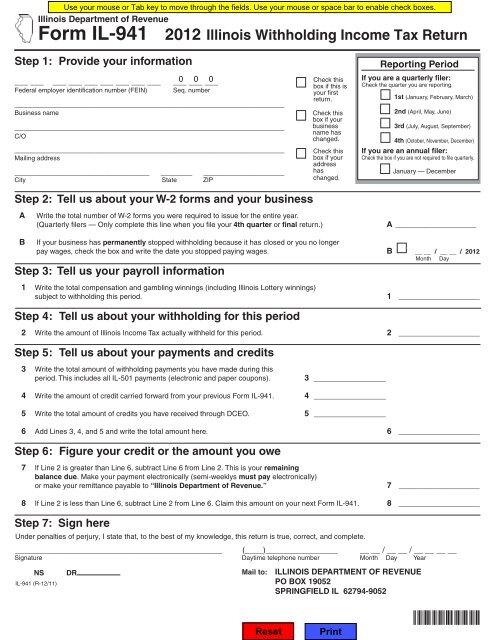 form-il-941-illinois-department-of-revenue