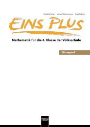 Mathematik für die 4. Klasse der Volksschule - Helbling Verlag