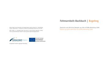 Fehmarnbelt-Backbuch | Bagebog - Femern Belt Development