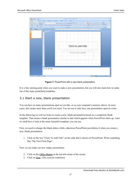 Microsoft Office Powerpoint - Get a Free Blog