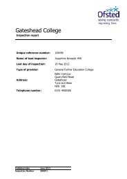 pdf College inspection report - Ofsted