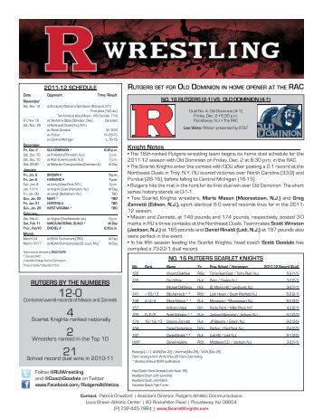 dan white 133 - Rutgers