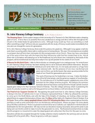 St. John Vianney College Seminary by Fr. Nathan LaLiberte