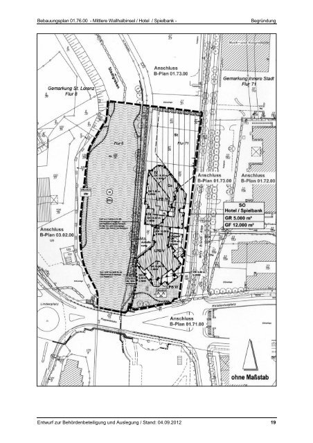 Bebauungsplan 01.76.00 - Stadtentwicklung - Hansestadt LÜBECK