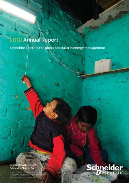 2010Annual Report - Schneider Electric CZ, s.r.o.