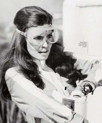 Raquel Welch wears a Breitling in the 1967 film Fathom. - WatchTime
