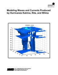 Modeling Waves and Currents Produced by ... - Data Center