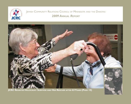 2009 AnnuAl RepoRt - Jewish Community Relations Council ...