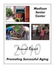 Annual Report - City of Madison, Wisconsin