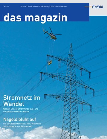 Zeitschrift Für Die Kunden Der EnBW Energie Baden