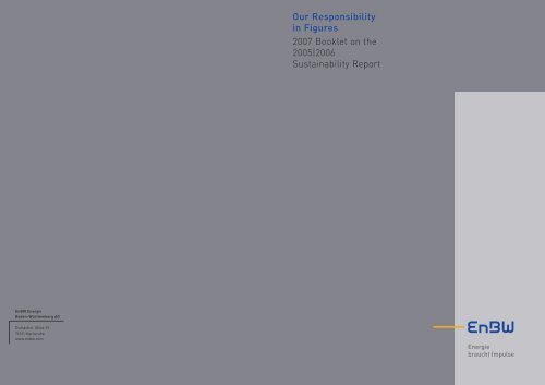 Our Responsibility in Figures 2007 Booklet on the 2005 ... - Econsense