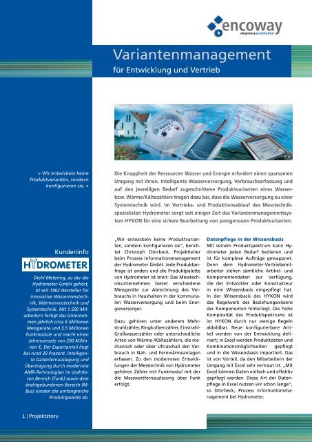Download PDF - Encoway GmbH & Co KG