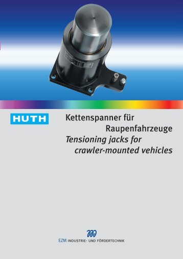 Tensioning jacks for crawler-mounted vehicles - EZM Industrie