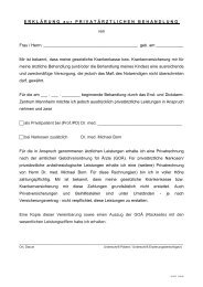 Vertrag für Selbstzahler-Leistungen (PDF) - Enddarm-Zentrum ...