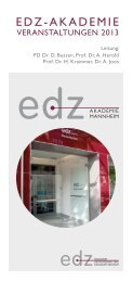 EDZ-AK EDZ-AKADEMIE - Enddarm-Zentrum Mannheim