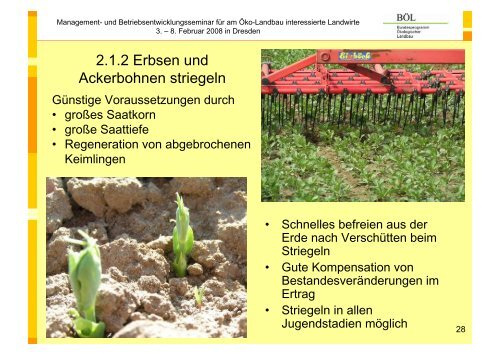 Unkrautregulierung und Bodenbearbeitung (pdf ... - Oekolandbau.de