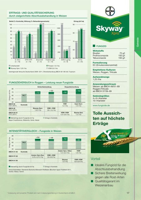 AgrarBerater 2012 - Bayer CropScience Deutschland GmbH