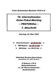 Protokoll - SG SSF Marl-Hüls - Home