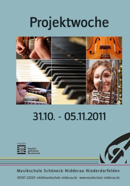 Projektwoche 1 Titel - Musikschule Schöneck/Nidderau
