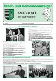 Amtsblatt 01 2010 (pdf) - Stadt Kitzscher