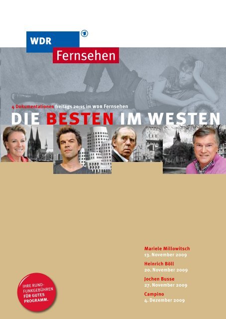 im westen die besten im westen - WDR.de