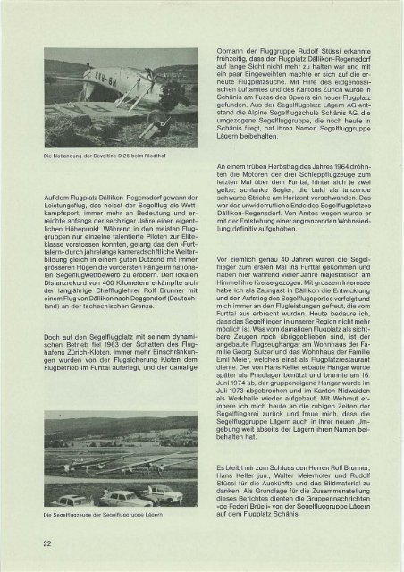 1980 Herausgegeben von der Landzunft Regan Regensdorf