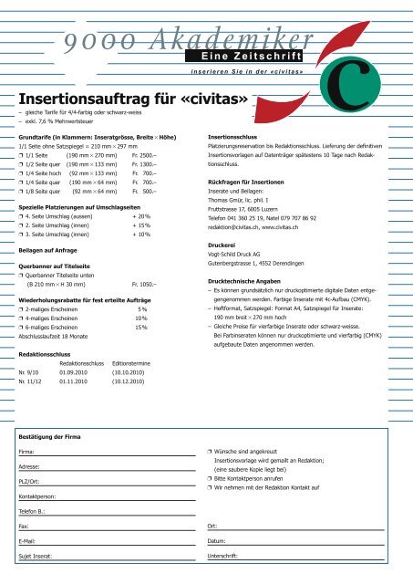 Ausgabe 07/08 2010 • Présentation Wil • Alles zum ... - Schw. StV