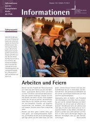 Informationen Nr. 119 - Evangelische Kirche der Pfalz