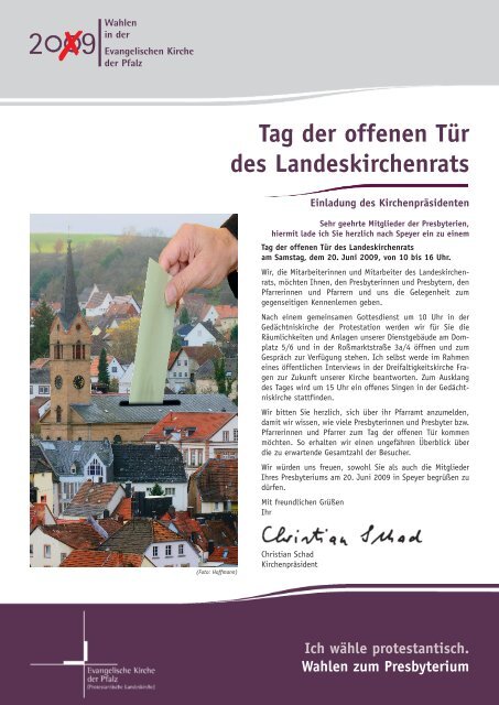 Informationen Nr. 119 - Evangelische Kirche der Pfalz