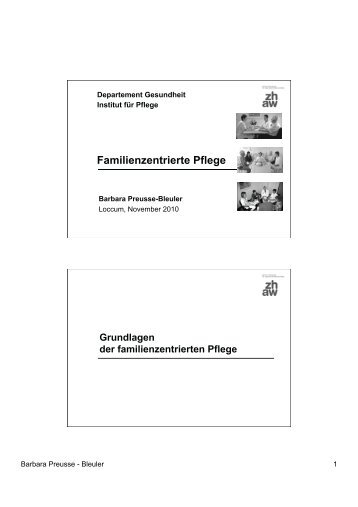 Familienzentrierte Pflege