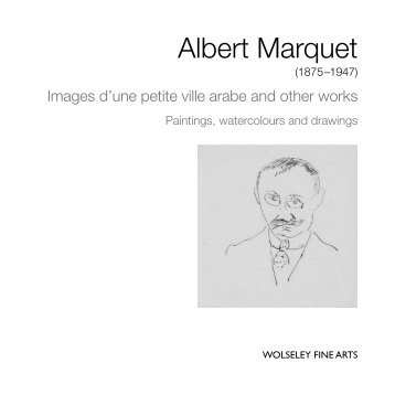 Albert Marquet - Wolseley Fine Arts