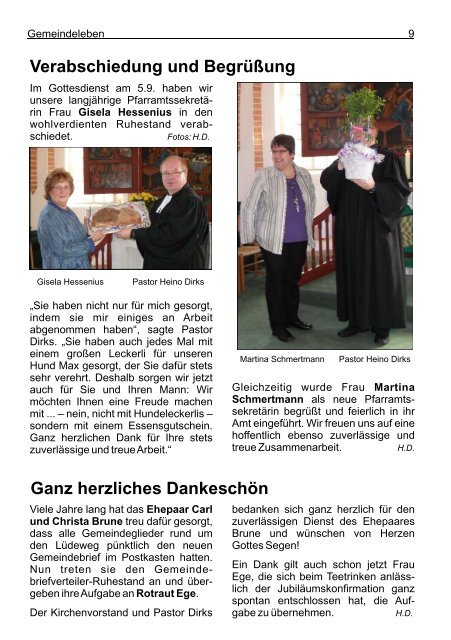 Unter'm Regenbogen - der Evangelisch-lutherischen Landeskirche ...