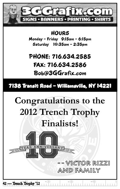 Click Here to Download '12 Banquet Program - Trench Trophy