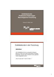 Zufallsbefunde