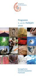 Programm 2010 - der Evangelisch-lutherischen Landeskirche ...