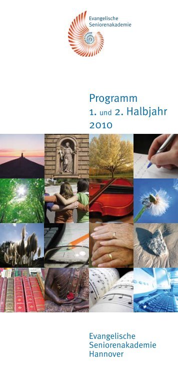 Programm 2010 - der Evangelisch-lutherischen Landeskirche ...