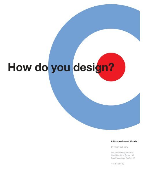 How Do You Design? A Compendium of Models - MFA in Interaction ...