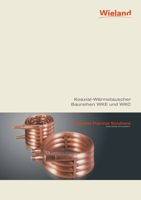 WKE / WKC - Wieland Thermal Solutions