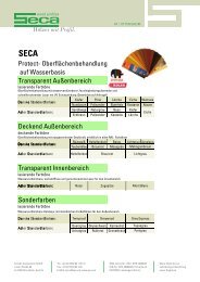 Download Datenblatt (PDF) - Seca