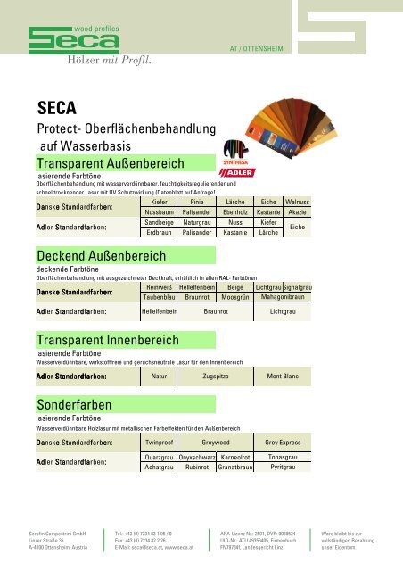 Download Datenblatt (PDF) - Seca